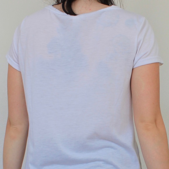 White "C" Tee - Picture 4 of 4